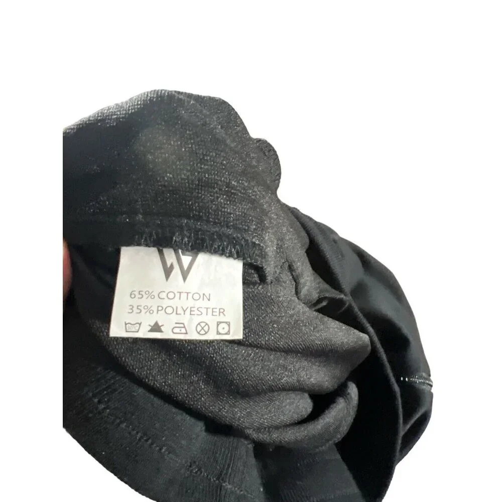 Zenwill Tapered Workout Running Pants Joggers Mens Size MEDIUM Black - Picture 6 of 7